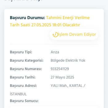 İstanbul Kartal'da Uzayan Planlı Elektrik Kesintisi Mağduriyeti