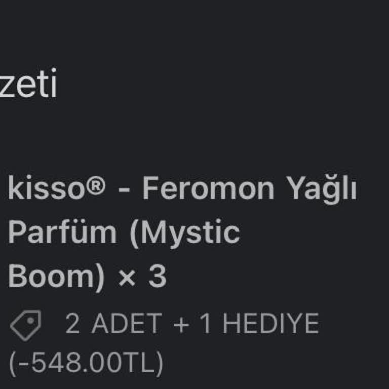 Kisso Parfüm Firmasından Aldığım Parfüm Gönderilmedi, Müşteri Hizmetleri Yanıt Vermiyor
