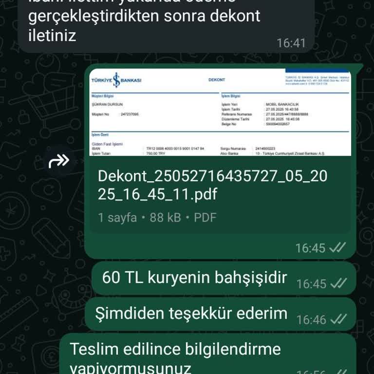 Aldığım Hizmetten Hiçbir Şekilde Memnun Kalmadım