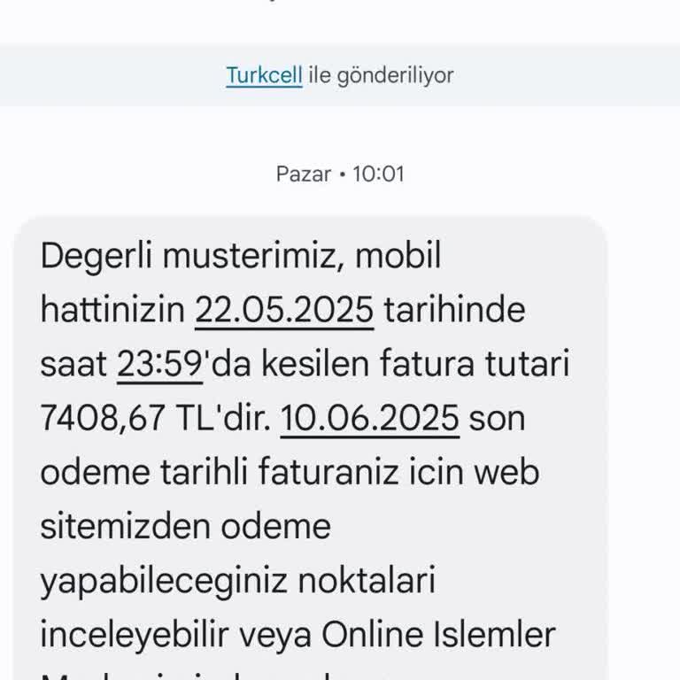 Taşıma Sonrası Beklenmedik Yüksek Fatura Şoku