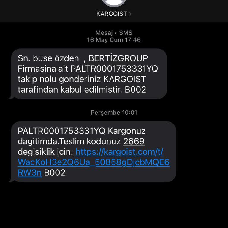 Kargom Kayboldu, Teslimat Yapılmadı!