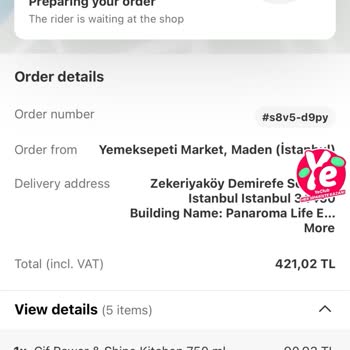 Yanlışlıkla Verilen Siparişi İptal Edememek Ve Canlı Destek Eksikliği