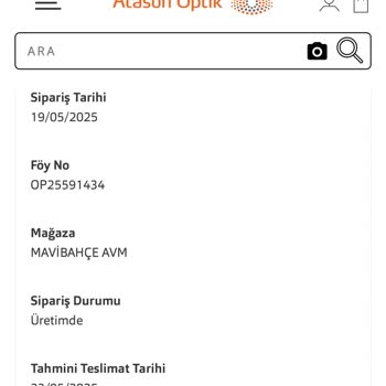 Aldığımız Dereceli Gözlükler Bir Haftadır Teslim Edilmedi Mağdur Olduk