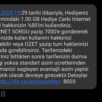 Wi-Fi Bağlıyken Mobil İnternet Paketlerimin Hızla Tükenmesi Ve Vodafone'a Güvensizlik