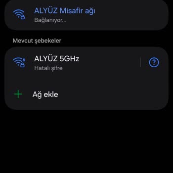Güncelleme Sonrası Samsung S23 Fe'de Sürekli Wi-Fi Bağlantı Sorunu Yaşıyorum