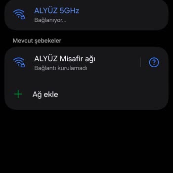 Güncelleme Sonrası Samsung S23 Fe'de Sürekli Wi-Fi Bağlantı Sorunu Yaşıyorum