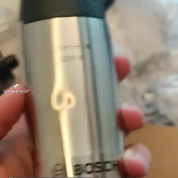 Ado Bilişim Bosch Series 6 Metali İçine Göçük Geldi