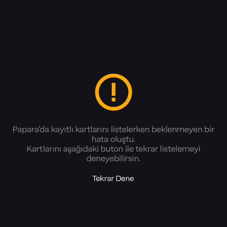 Papara Hesabımdaki Paraya Erişim Sağlayamıyorum, Yardım Bekliyorum!