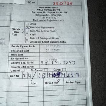 Garanti Kapsamında Lastik Değişimi İçin Ücret Talebi Ve Muhatap Bulamama
