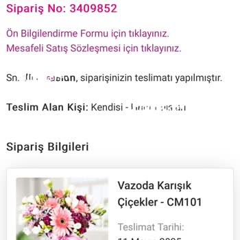 Geç Teslimat, Farklı Ürün Ve Müşteri Hizmetlerine Ulaşılamaması Nedeniyle Anneler Günü Mağduriyeti