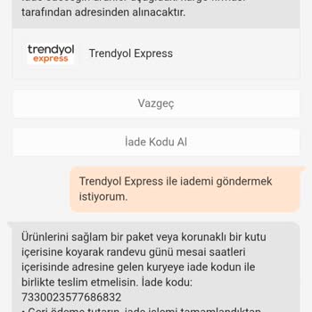 İade Talebimle İlgilenilmiyor, Sorumsuzluk Yaşanıyor