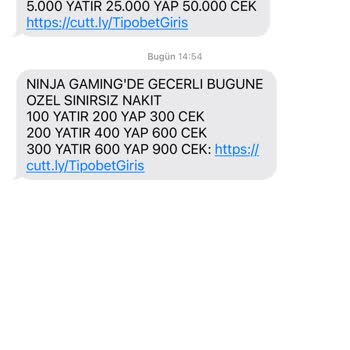 Tipobet'ten Sürekli Gelen Mesajlarla Rahatsız Ediliyorum