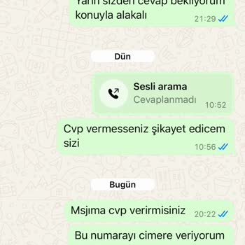 Ödeme Sonrası İletişimsizlik Ve Mağduriyet Yaşadım