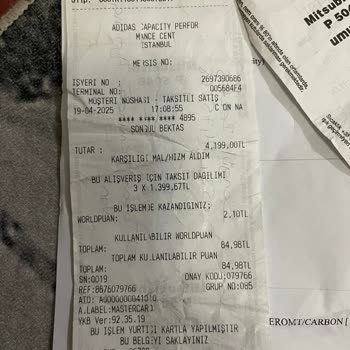 Adidas Ayakkabıda Kısa Sürede Taban Sökülmesi Ve İade Talebinin Reddedilmesi