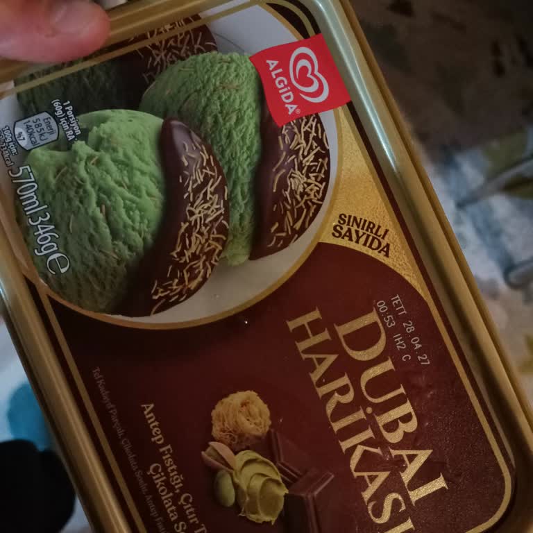 Algida Dubai Çikolatalı Dondurmada Antep Fıstığı Ve Lezzet Hayal Kırıklığı