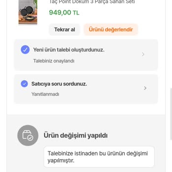 Aldığım Ürün İki Kez Farklı Marka Gönderildi Mağdur Edildim