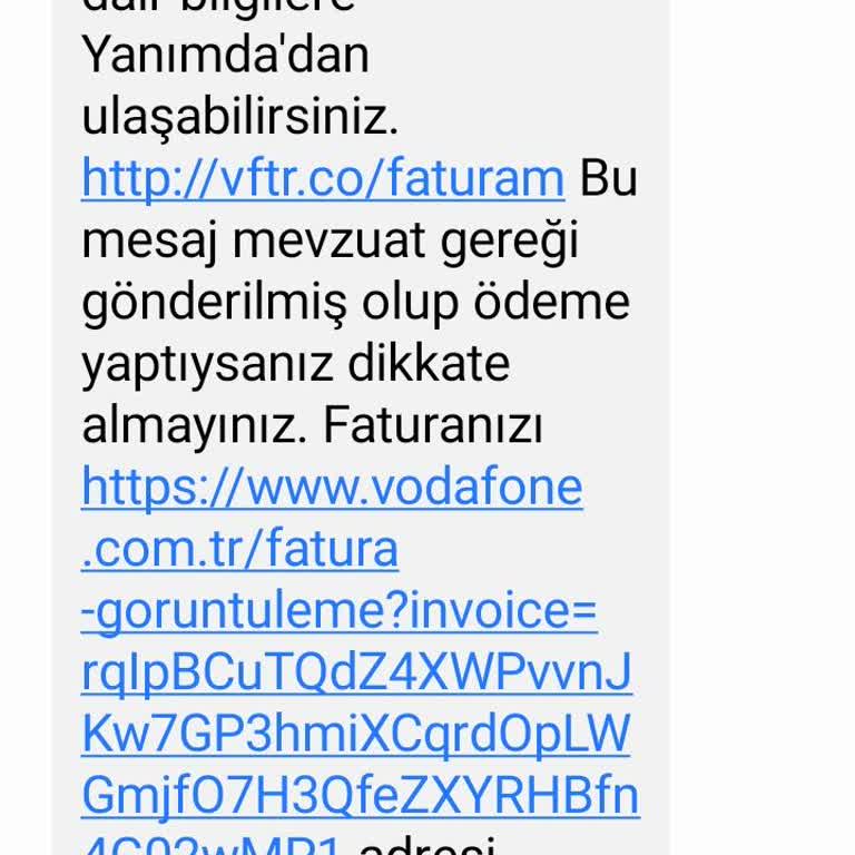 Vodafone Eski Müşterilere Fatura Erişimini Engelliyor