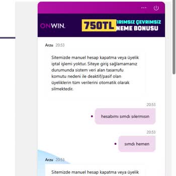 Hesabımı Silmiyorlar, Mağdur Ediliyorum!