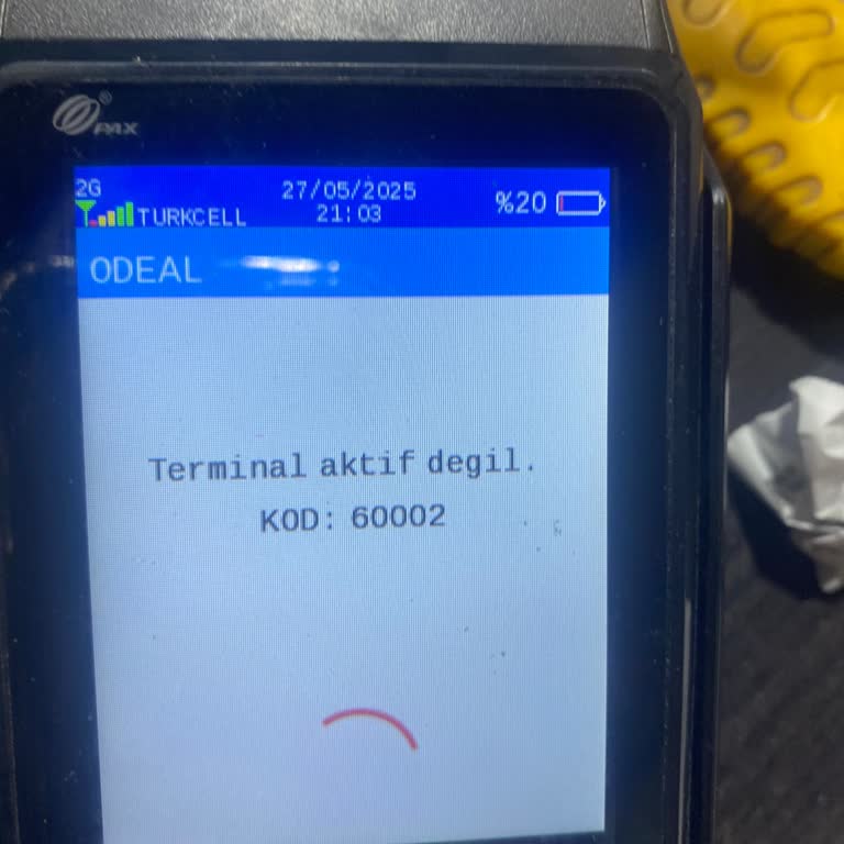 Üç Haftadır Çözülemeyen POS Cihazı Sorunu Ve Yetersiz Müşteri Hizmetleri