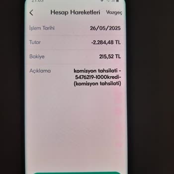 Kredi Üzerinden Yüksek Kesinti Ve Ek Masrafların İadesini Talep Ediyorum
