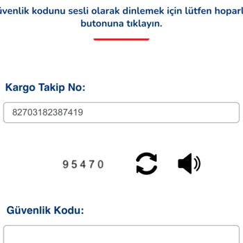 Sipariş Sonrası Kargo Takip Numarası Sorunu