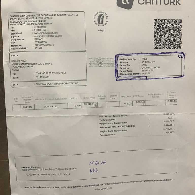 Arçelik Derin Dondurucu Karlama Sorunu Ve İade Talebim Cevapsız Kaldı