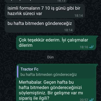 Siparişim Günlerdir Gönderilmiyor Ve Bilgi Verilmiyor