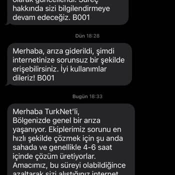 Sürekli Arızalar Yüzünden İnternetten Faydalanamıyorum