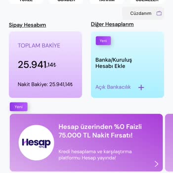 Sipay Hesabımda İşlem Kısıtı Nedeniyle Paramı Kullanamıyorum