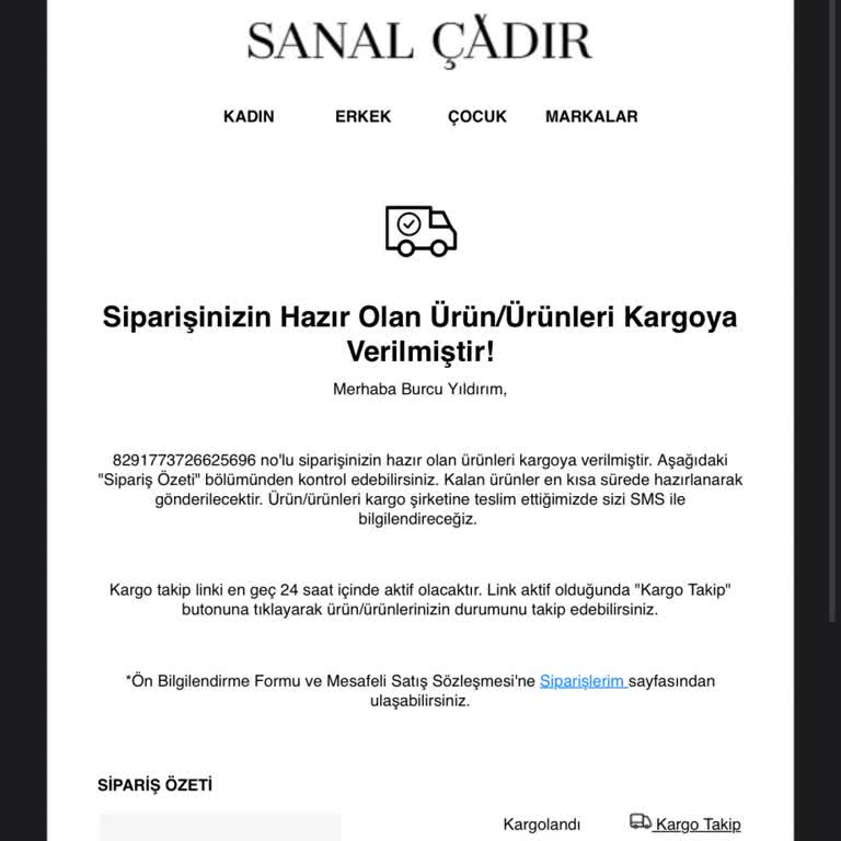Ürünüm Kargoya Verilmedi, Müşteri Hizmetlerinden Yanıt Yok