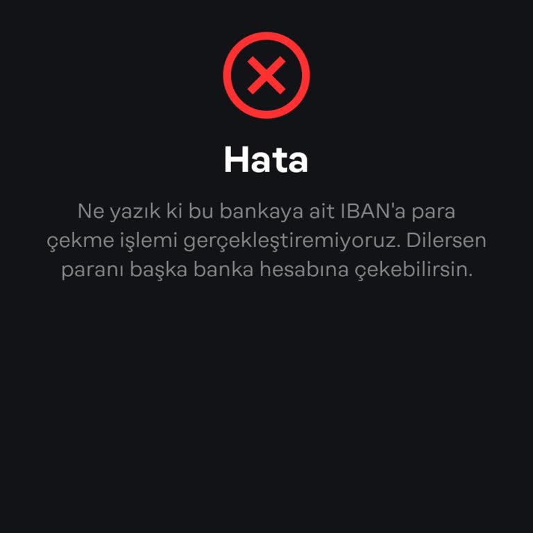 Papara'da IBAN Ekleme Sorunu ve Paramı Çekemiyorum