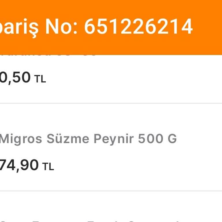 Migros Sanal Market’te Eksik Teslimat Ve Yetersiz İade Süreci