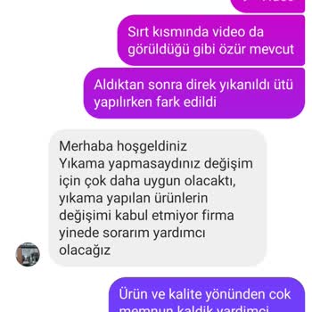 Siparişimdeki Hatalı Ürün İçin Destek Alamıyorum