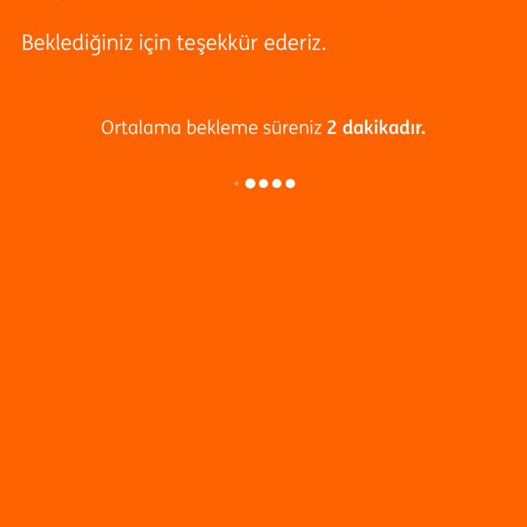 ING Bankacılığına Kayıt İçin Uzun Süre Bekletildim, Çözüm Sunulmadı
