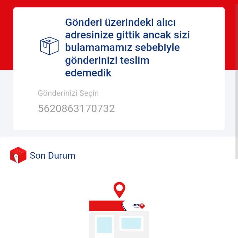 Kargo Teslim Edilmeden 'Adreste Yoktunuz' Denilmesi Ve Şubeden Alınmasının İstenmesi