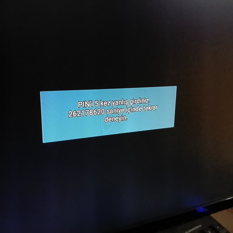 Mi Box Pin Kodu Hatası Nedeniyle Cihaza Erişemiyorum