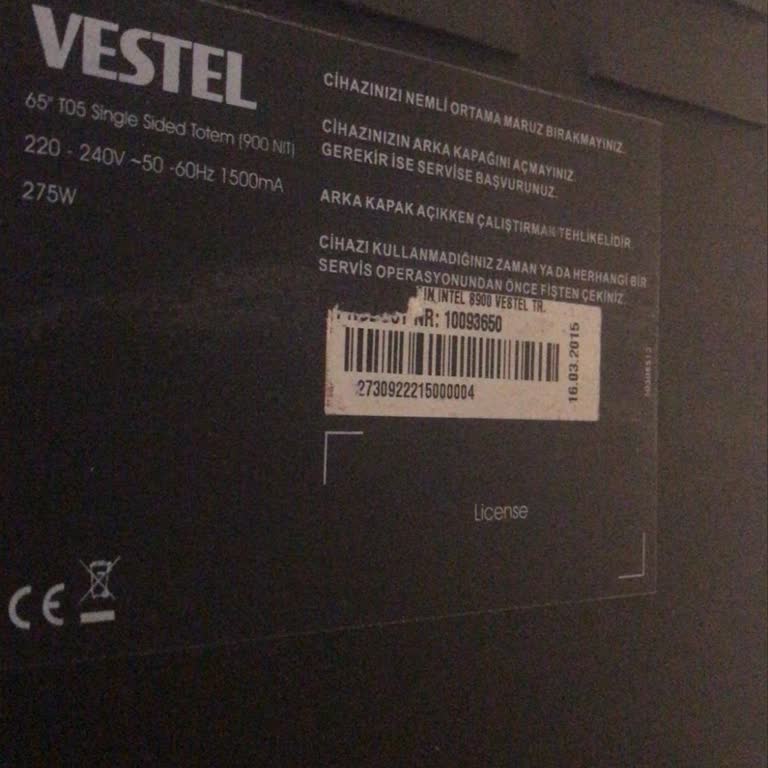 Vestel Totem Cihazı İçin 21 Gündür Servis Bekliyorum