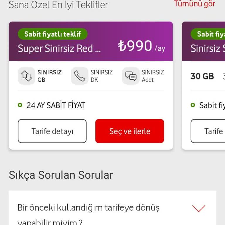 Vodafone Yıllardır Sadık Müşteriyim Ama İndirim Yok Fiyatlar Çok Yüksek