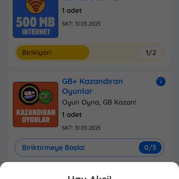Kazandırio Uygulamasında Kodlar Geçersiz Hatası