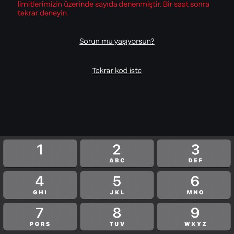 Kendi Cihazımdan Papara Hesabıma Giriş Yapamıyorum
