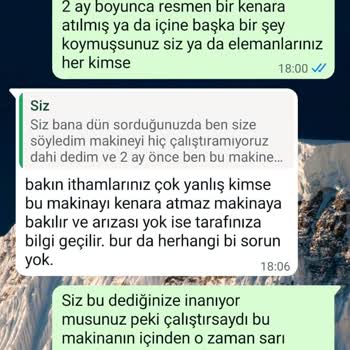 Buharlı Temizlik Cihazı Arızası Ve Servisin İlgisizliği Mağduriyetimi Artırdı