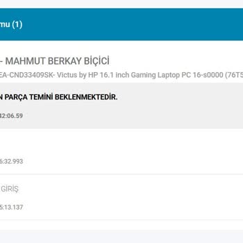 BDH Bilişim'den 1.5 Aydır Onarılmayan HP Laptop Mağduriyeti