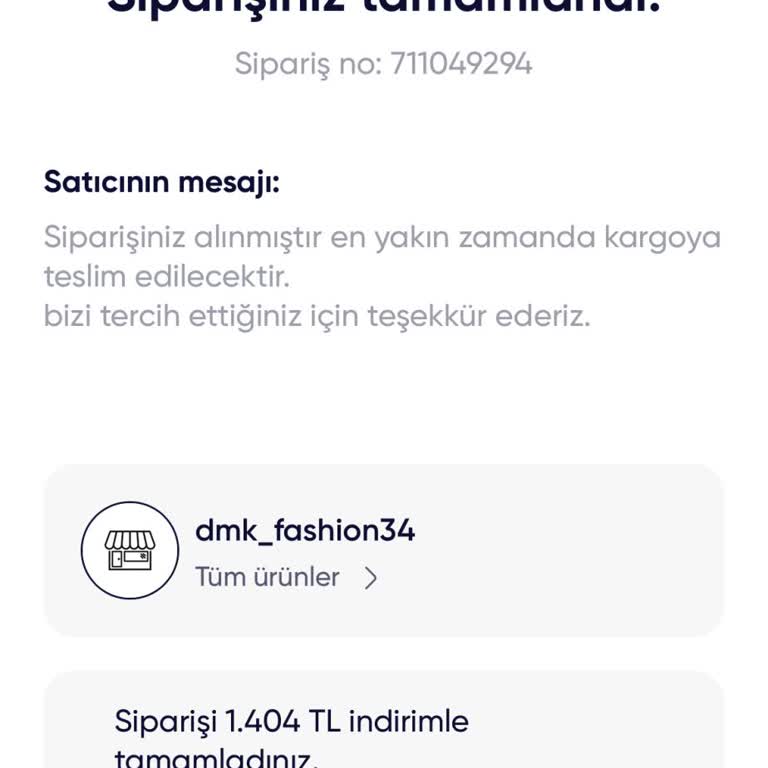 Siparişimin Durumu Hakkında İlgisizlik Ve İletişim Eksikliği