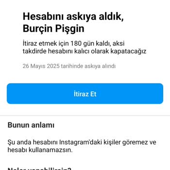 Instagram Hesabım Haksız Yere Askıya Alındı, Fotoğraflarım Kayboldu