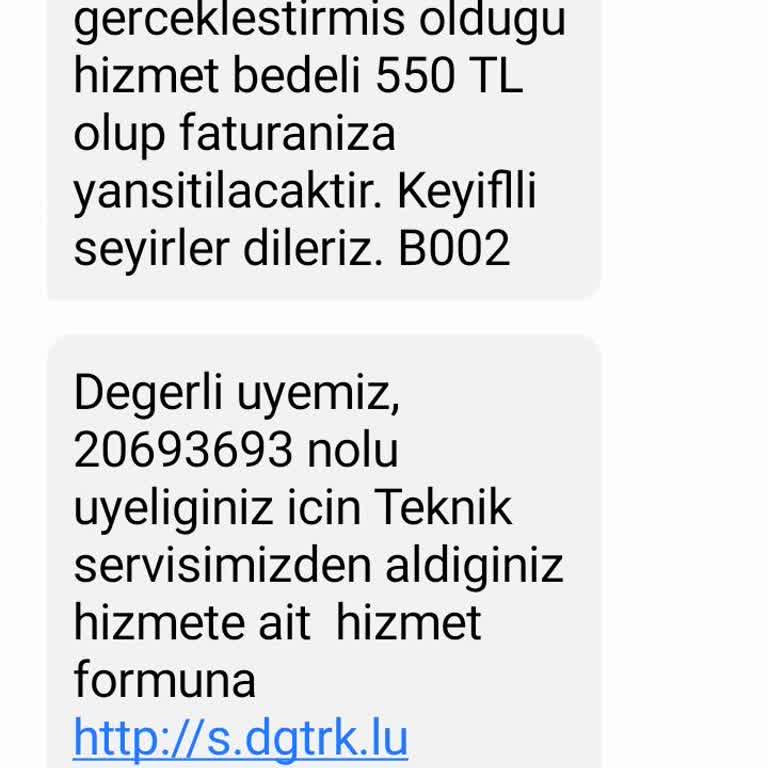 Digiturk Bilgi Verilmeden Alınan Yüksek Servis Ücreti Şoku