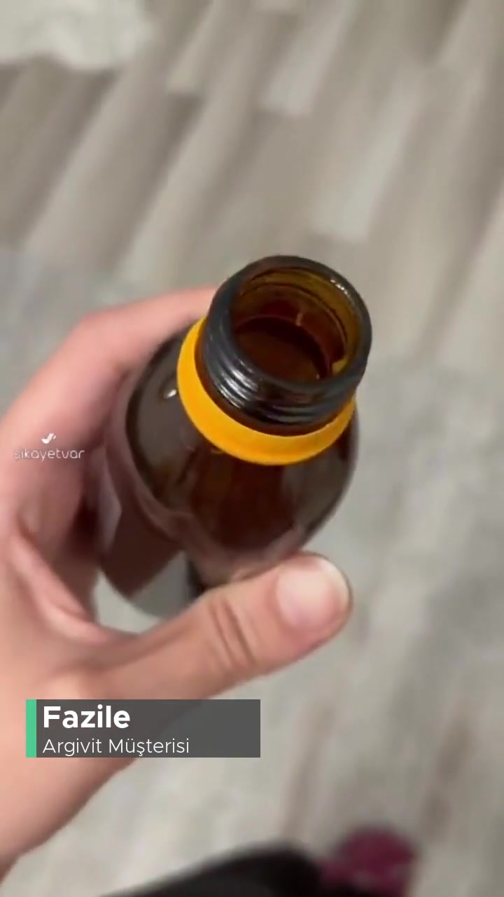 Argivit Ürün Miadı Olmasına Rağmen Bozuk İçinde Parçacıklar Vardı! videonun kapak resmi