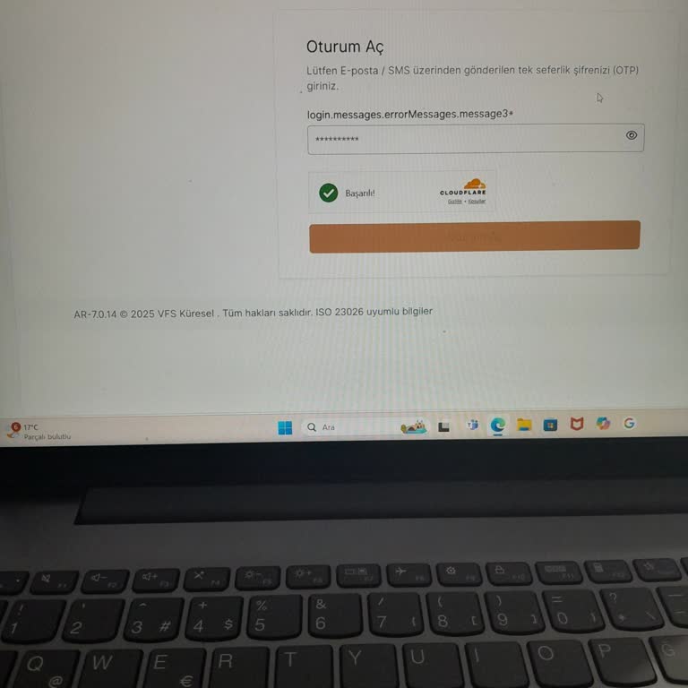 Fransa Vize Başvurusu İçin OTP Şifresi Gelmiyor, Mağduriyet Yaşıyorum