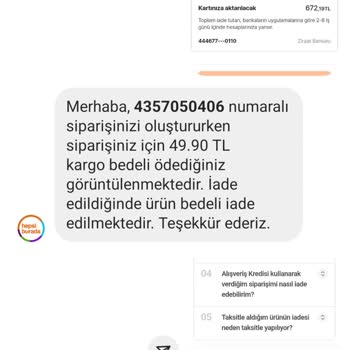 Hepsiburada Kargo Ücreti İadesi Yapılmıyor: Bilgilendirme Ve Uygulama Farklılığı