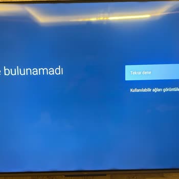 TCL Televizyon Bağlantı Sorunları Ve Yetersiz Müşteri Hizmeti!