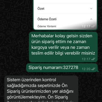 Siparişim Günlerdir Kargoya Verilmedi, Müşteri Hizmeti Yetersiz Kaldı